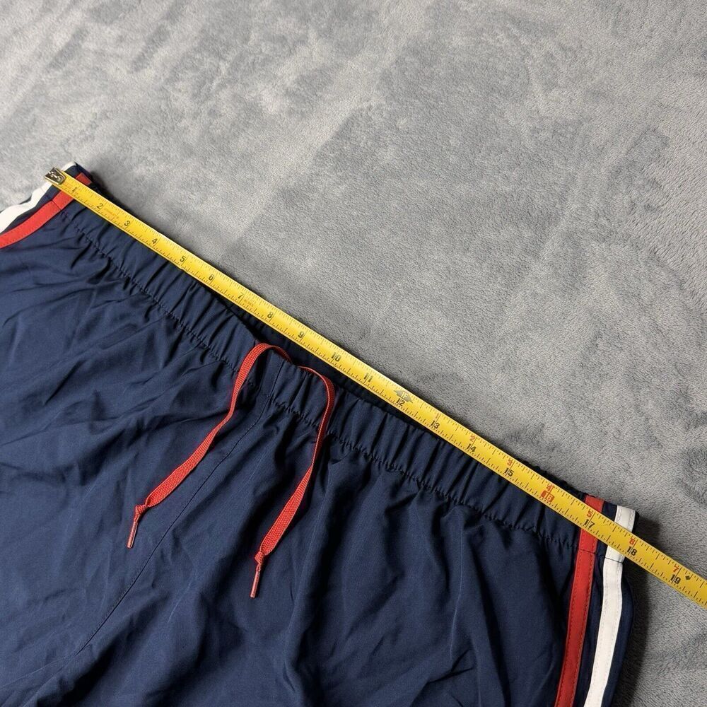 RARE Adidas Sz XL Marathon 20 Nation Running Shorts Red White Blue Aero Ready - Picture 15 of 16